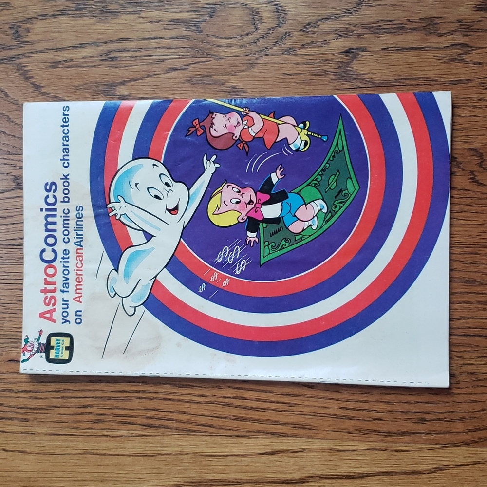 Vintage 70s AstroComics American Airlines Harvey Comics Comic Book